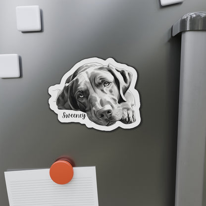 Labrador Retriever Custom Dog Magnet