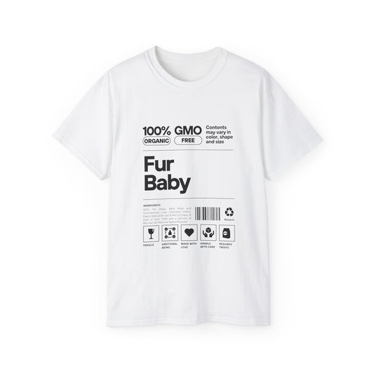 Non GMO Fur Baby Oversized Graphic Tee and Plus Size Graphic Tees