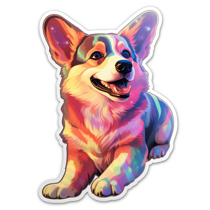 Cute Corgi Dog Stickers